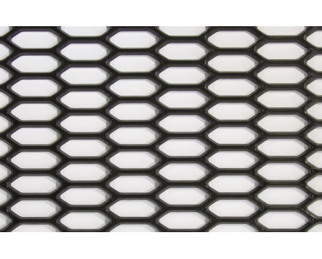 Treillis métallique Racing PP noir - HEX 30x11mm - 150x30cm Treillis métallique Racing PP noir - HEX 30x11mm - 150x30cm