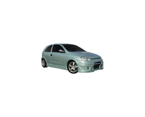 IBherdesign Pare-chocs avant Opel Corsa C 9 / 2000- 'Raptor' avec filet IBherdesign Pare-chocs avant Opel Corsa C 9 / 2000- 'Raptor' avec filet