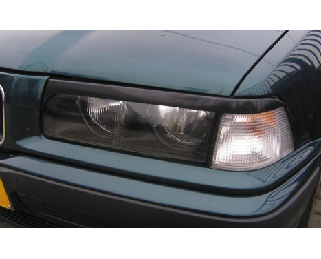Déflecteurs de phares BMW Série 3 E36 1991-1998 (ABS), Vignette 2 Déflecteurs de phares BMW Série 3 E36 1991-1998 (ABS), Vignette 2