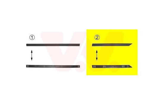 Baguette et bande protectrice, panneau latérale, Image 2
