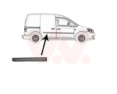Baguette et bande protectrice, porte