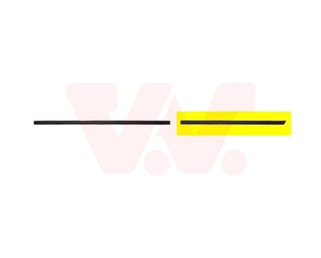 Baguette et bande protectrice, porte