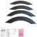 Ensemble d'élargisseurs d'ailes à usage unique (garnitures) pour Mercedes Sprinter W906 Facelift 2014-2018, Vignette 4
