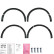 Ensemble d'élargisseurs d'ailes à usage unique (garnitures) pour Volkswagen Transporter T5/T5.1 2003-2015, Vignette 5