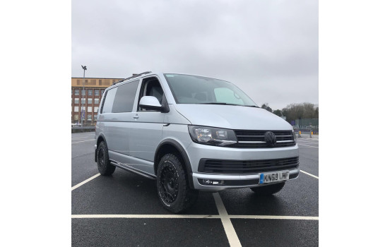 Ensemble d'élargisseurs d'ailes à usage unique (garnitures) pour Volkswagen Transporter T6 2015-2019