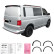 Ensemble d'élargisseurs d'ailes à usage unique (garnitures) pour Volkswagen Transporter T6 2015-2019, Vignette 4