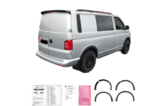 Ensemble d'élargisseurs d'ailes à usage unique (garnitures) pour Volkswagen Transporter T6 2015-2019, Image 4