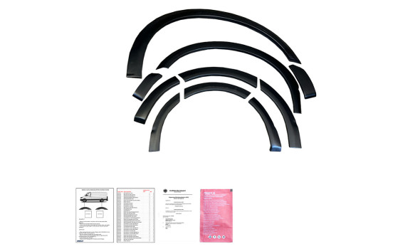 Ensemble d'élargisseurs d'ailes à usage unique (garnitures) pour Volkswagen Transporter T6 2015-2019, Image 6