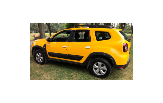 Ensemble d'extensions d'ailes (garnitures) à usage unique pour Dacia Duster II 2018-2024 avec Park Assist (Offr