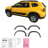 Ensemble d'extensions d'ailes (garnitures) à usage unique pour Dacia Duster II 2018-2024 avec Park Assist (Offr, Vignette 3