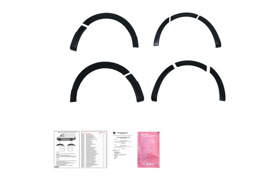 Ensemble d'extensions d'ailes (garnitures) à usage unique pour Renault Trafic 2014- et Opel Vivaro 2014-2018, Image 7
