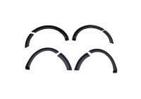 Jeu d'extensions d'ailes (garnitures) à usage unique pour Dacia Lodgy 1re génération 2012-2020 - Noir mat