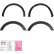Jeu d'extensions d'ailes (Trims) Oneway pour Renault Trafic 2022- - Noir mat, Vignette 5
