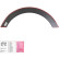 Jeu d'extensions d'ailes (Trims) Oneway pour Renault Trafic 2022- - Noir mat, Vignette 6