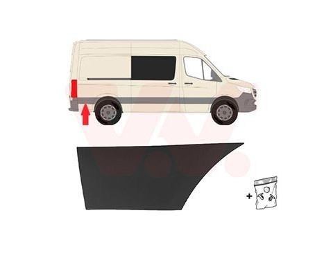 MOULURE ARRIÈRE DROITE
