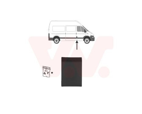 Panneau décoratif / de protection, paroi latérale