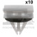 Clip, bande décorative/protectrice