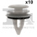 Clip, bande décorative/protectrice