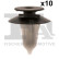 Clip, bande décorative/protectrice