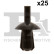 Clip, bande décorative/protectrice
