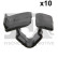 Clip, bande décorative/protectrice