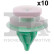 Clip, bande décorative/protectrice
