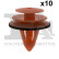 Clip, bande décorative/protectrice