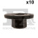 Clip, bande décorative/protectrice