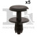 Clip, bande décorative/protectrice