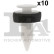 Clip, bande décorative/protectrice