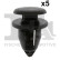 Clip, bande décorative/protectrice