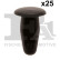 Clip, bande décorative/protectrice