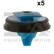 Clip, bande décorative/protectrice