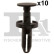 Clip, bande décorative/protectrice
