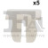 Clip, bande décorative/protectrice