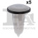 Clip, bande décorative/protectrice