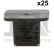 Clip, bande décorative/protectrice