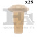 Clip, bande décorative/protectrice