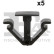 Clip, bande décorative/protectrice