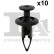 Clip, bande décorative/protectrice
