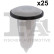 Clip, bande décorative/protectrice