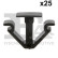 Clip, bande décorative/protectrice
