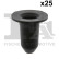 Clip, bande décorative/protectrice