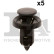Clip, bande décorative/protectrice
