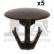 Clip, bande décorative/protectrice