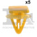 Clip, bande décorative/protectrice