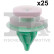 Clip, bande décorative/protectrice