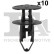 Clip, bande décorative/protectrice