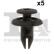 Clip, bande décorative/protectrice