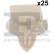 Clip, bande décorative/protectrice